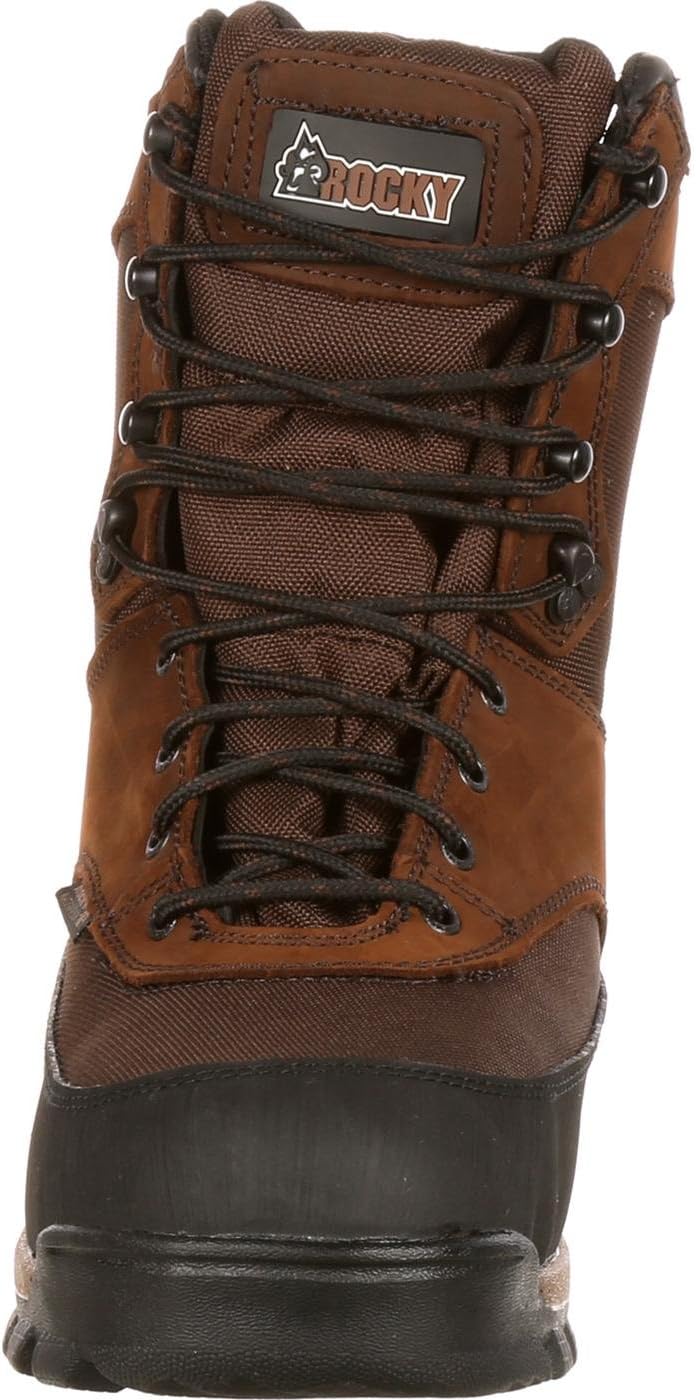 Rocky mens Men's Insulated Waterproof Boots With Great Traction - Image 3